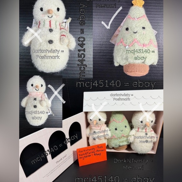 1 BNWT CUDDLE + KIND BOUCLE XMAS TREE ONLY NOT SET PLEASE READ - Picture 5 of 6